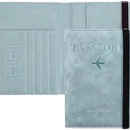Premium Passport Holder Cover - Leather Passport Cover - Travel Wallet Organiser - Travel Passport Cover - Travel Accessories for Men & Women-15