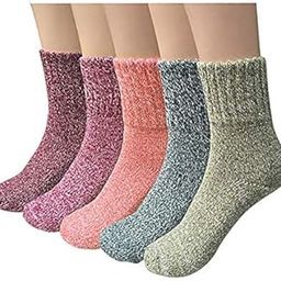 Women's Regular Wool Blend Socks-image-26
