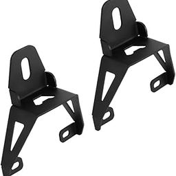 JB Racing Foglight Mount Set | Tough Built Mild Steel Brackets | Universal Fit for Auxiliary Fog Lamps | Rust-Resistant Black Coated Mounts-image-96