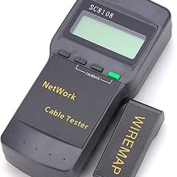 SC-8108 Digital Twisted Wire Meter Test Cat5 RJ45 STP UTP LAN Phone Coaxial Network Cable Tester Equipment-31