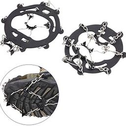 ™ Snow Ice Walking Crampon Anti Slip Band Shoes Hiking Walking for Outdoor-image-46