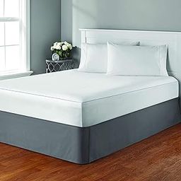 J&V TEXTILES Waterproof Bed Bug Proof Box Spring Encasement Protector - Blocks Out Liquids, Bed Bugs, Dust Mites and Allergens (Full)-image-55