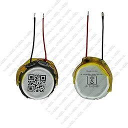 KAEEL ORIGINAL Universal Round Battery Pack of 2 for Xiaomi, Redmi, Oneplus Oppo, Vivo Realme, Samsung and Others Earbuds 3.7V- 55mAh (for Oneplus)-image-95