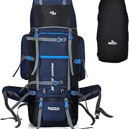PAZZO 80L Travel Backpack for Outdoor Sport Camp Hiking Trekking Bag Camping Rucksack with Raincover and 1 Year Warranty-image-9