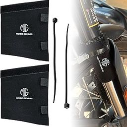 OBEROI’S Traders Universal Bike Front Shocker Fork Seal Covers to Protect Suspension Forks from Dust, Dirt, Water, and Debris & Help Extend The Life of The Shocker-0