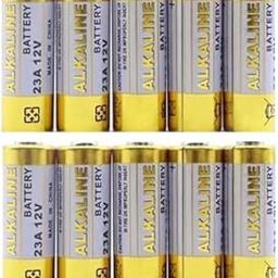 Flysmart 23A Alkaline Battery 12V High Voltage Cell Batteries for Car Remote Control, Lighter, Doorbell, Toys and Other Small Electronic Devices (Pack of 10)-20