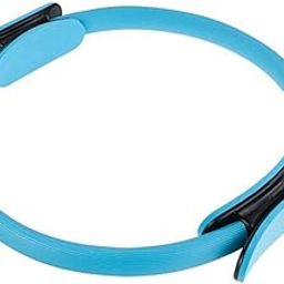 Stanz (TM) Pilates Ring Pilate Ring Fitness Circle for Strength Flexibility Posture Sculpting 13 Inch (Blue)-picture-31