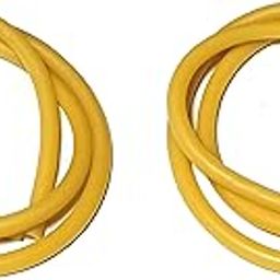 A2S2 Latex Rubber Tube Elastic Latex Rubber Fitness Tube Or Slingshot Catapult Rubber Tubing (Colour: Natural Yellow (Amber), (Size: OD 7mm x ID 3mm), (60cm+60cm=120cm, 2pcs)-image-94