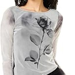 Women's Printed Super Slim Fit Top-picture-17