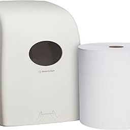 Kimberly-Clark Professional® Aquarius® Hard Roll Paper Towel Dispenser (HRT) Combo with Scott® Essential Hard Roll Paper Towel (1 Roll) (69590B)-image-39