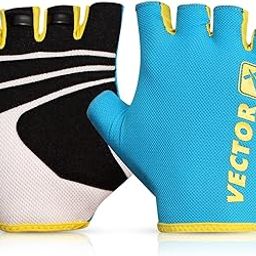 Vector X Unisex Workout Fingerless Weight Lifting Gloves for Men and Women Excellent Grip for Weightlifting, Cycling, Exercise, Training, Pull ups, Fitness, Climbing and Rowing-image-40