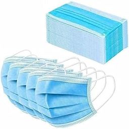 3ply Water Resistance Disposable Mask Protect from Dust Blue in Color Pack of 200-picture-21