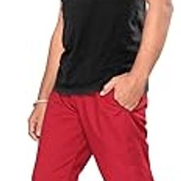 Men's Solid 100% Cotton Pants - 101A-picture-45