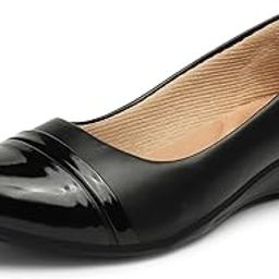Casual | Latest Collection | Comfortable Stylish Solid Wedge Heel Slip-On Bellies & Ballerina for Womens & Girls-image-6