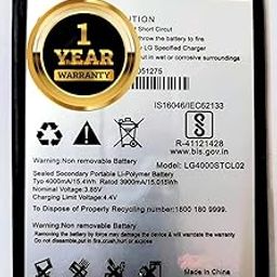Original Batery LG4000STCL02 Compatible with LG W30 LMX440IM LMX440ZM CX=DW503 with Warranty-image-28