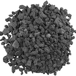 American Fireglass LAVA-S-10 American Fire Glass Small Sized Black Lava Rock – Porous, All-Natural, 1/4 Inch to 1/2 Inch Thick x 10 Pounds,-image-60