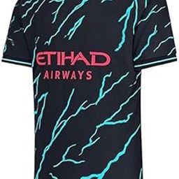 RJM DE Bruyne Football Team Black Jersey Tshirt 2024 (Kids,Boys,Men)-image-47