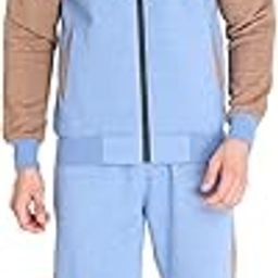 Men's Hooded Full Zipper Reversible Tracksuit for Athletics Jogging Gym and Sports-picture-49