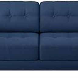 ESPOSENDE OSENNS0085 2 Seater Fabric Sofa Set Blue – Modern Cushion Back Love Seat for Small Living Room, Bedroom & Office Termite Free Solid Sal Wood Frame DIY Assembly-image-45