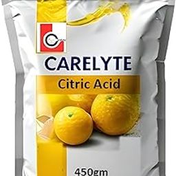 Carelyte 100% Pure Citric Acid Powder for Cleaning | Food Grade Nimbu Sat | Natural Preservative & Flavoring Agent | Multi-Use for Home & Kitchen (450)-image-26
