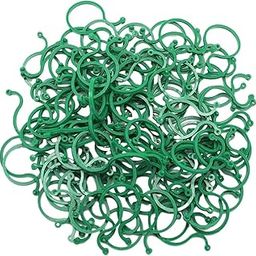 THE STYLE SUTRA 100Pcs Plant Twist Clip Ties Reusable Green Garden Clips for Securing Plants Small-20