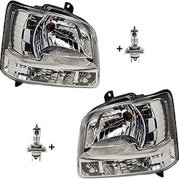 K D Headlight assembly for Maruti Suzuki WagonR Type 2 (Right & Left Side) 2003-2006 With Bulb ( WITHOUT ADJUSTABLE MOTOR)-image-40