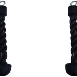 India Enterprises HUB Durable Triceps Rope Cable Attachment – Single Head Gym Accessory for Strength Training, Bodybuilding, Home Workouts, Fitness, Yoga (Pack of 2)-image-12