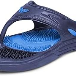 Acupressure Massage Slippers, Therapeutic Reflexology Footwear with Pressure Points Multi Colour-image-48