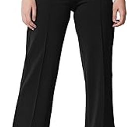 Womens High Rise Regular Solid Trousers-image-58