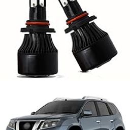 PRIKNIK H4 LED Headlight Bulb, 4-Sided 6000K White Light, 10000LM, 12V with Built-in Cooling Fan (Pack of 2) Compatible With N-issan Terr-ano-image-8