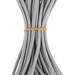 UJEAVETTE 4Pcs Elastic Cord Laces Recliners Replacement Cord for Zero Gravity Chairs Silver Gray-picture-1