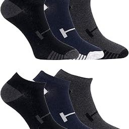6 Pairs Self Design Cotton Ankle Length Socks for Men & Women | Combed Cotton with Soft Breathable | Suitable for all Season, Daily Use| Multicolor | Free Size | Pack of 6 Pairs-picture-2