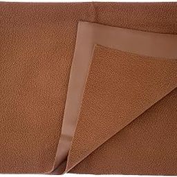 Anti-Piling Extra Absorbent Quick Dry Sheet for Baby, Bed Protector, Waterproof Baby Sheet, Multipurpose Matress Size 100 x70cm (Brown)-image-101