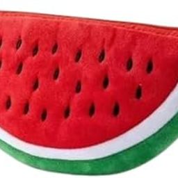 RK RETAILER Girls Multicolor Cosmetic Bag Cosmetic Bag Makeup Pouch Travel Kit with Reversible Girls Stylish Toiletries Pouch (Water Melon Shape)-image-21