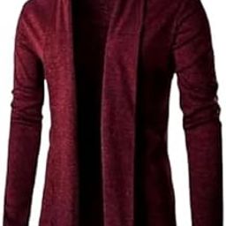 Men’s Cotton Shrug Open Full Sleeve Shawl Cardigan for Men for Casual Wear-image-7