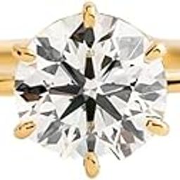 Sterling Silver 925 Solitaire Gold plated Free Size Diamond Ring | Gift for Girls, Women & Mother | With Authenticity Cetificate & 6 Months Replacement Warranty-image-41