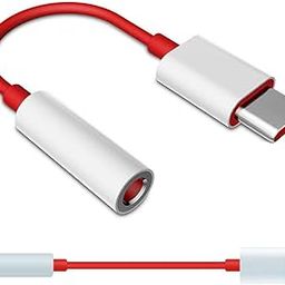 LIRAMARK Type C to 3.5 mm Jack Audio Connector, Noise Cancelling Headphones Jack Converter Audio Adapter for OnePlus (Not Compatible with Samsung,Google,Mi) (Pack of 1) (3.5mm Audio Jack) (Pack of 2)-0