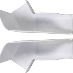 bnf® 2 Pieces Rv Gutter Spout Reduce Dirt and Black Streaks On Your Rv Protective White-image-45