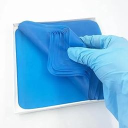 Waldent FlexiShield Rubber Dam Sheets Blue – Medium 6"x6" (Sanctuary) | Dental Isolation Sheets | Latex Rubber Dam for Moisture Control-29
