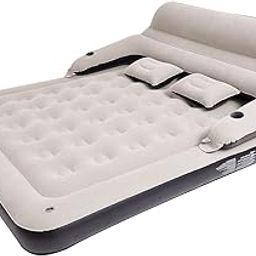 RAPTAVIS King Size Air Sofa Bed Blow Up Mattress,Inflatable Bed with Pillows and Backrest-image-22