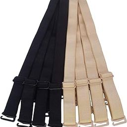 ELBME® Shoulder Bra Straps Replacement 12mm 15mm 18mm Width Elastic Adjustable Removable Multi Color-image-14