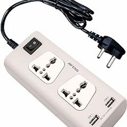 ERD EB-22 Power Strip Extension with 2 Socket with 2.4 Amp USB Charging Port for Smartphones, Smart Watches, Earbuds and More Devices & Compatibility Home Appliances, 1.5 Meter Heavy Power Cord-image-22