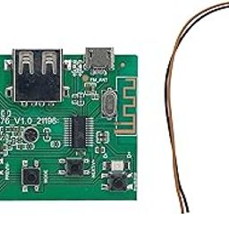Electronic Spices 5V-12V Wireless HI-FI Amplifier circuit modules with in-built Mic and Wires-6