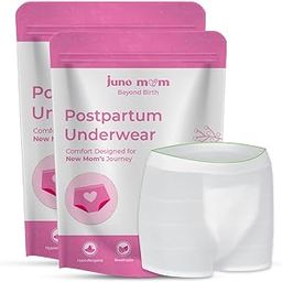 Maternity Panty for Extra Heavy Flow | New Mom Maternity Underwear | Postpartum Diapers | Disposable Underwear for Women | Leak Proof | Anti Rash | Prevents UTI | Pack of 7, Set of 2 Box-image-29
