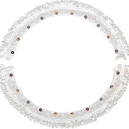 Silver Heavy Payal Color Flower For Women-18