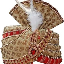 Jodhpuri Men's Wedding Safa/Groom Pagdi/Turban for Marriage Multi Color (Size: 22 to 22.5 Inch)-picture-16