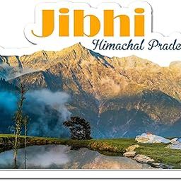 ShopTwiz Jibhi Himachal Pradesh Printed Giftable Fridge Magnet-image-94