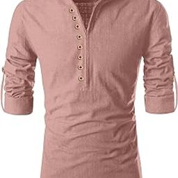 Men's Solid Regular Fit Kurta-image-50