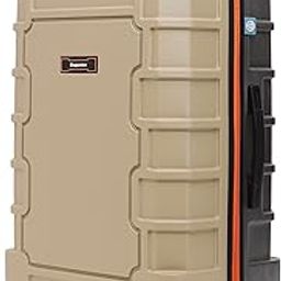 Arbor 74Cm(Large)|Spinner Check-In 4 Wheels Trolley Bag|Sustainable Hardsided Luggage|Secure Combination Lock|Scratch Resistant|Mesh Convipack|Suitcase For Men&Women (Beige),50 Cm-image-8
