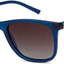 By Lenskart | Full Rim Square Sunglasses | Polarization And 100% UV Protected | Men & Women | Large | Vc S12643-4